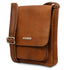 Jimmy - Leather crossbody bag for men with front pocket